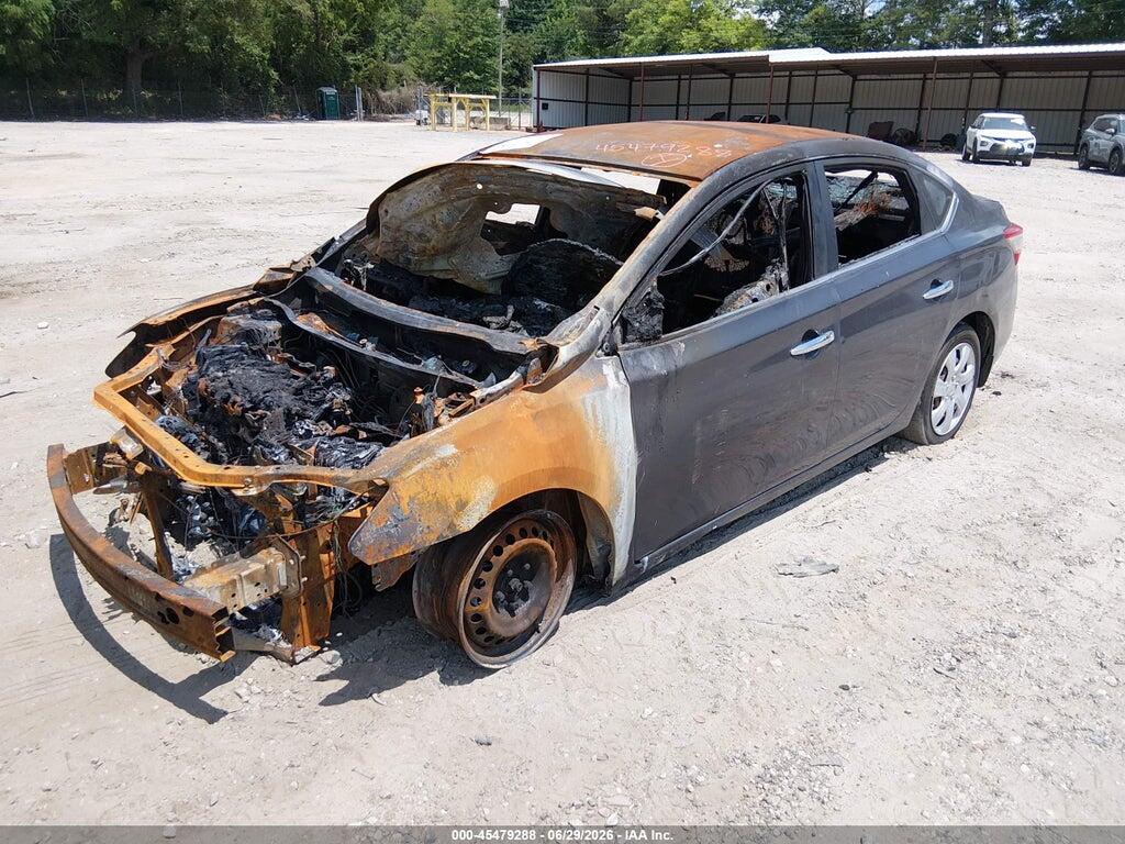 3N1AB7AP8EY339155 2014 NISSAN SENTRA photo no. 2