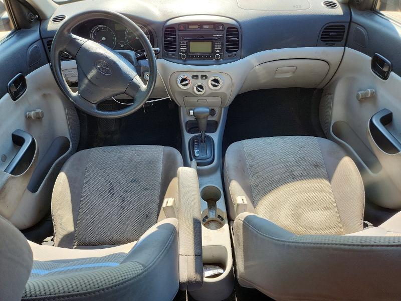 KMHCN4AC4AU469807 2010 HYUNDAI ACCENT photo no. 8