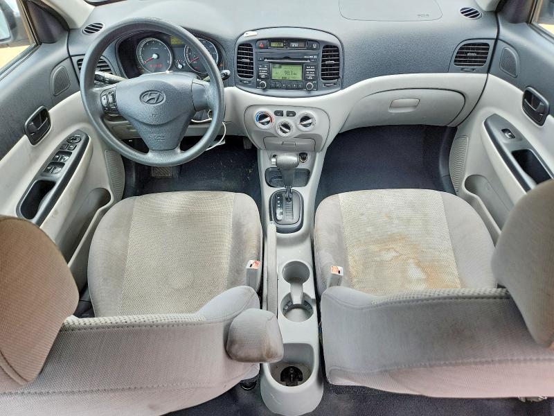 KMHCN46C29U339481 2009 HYUNDAI ACCENT photo no. 8