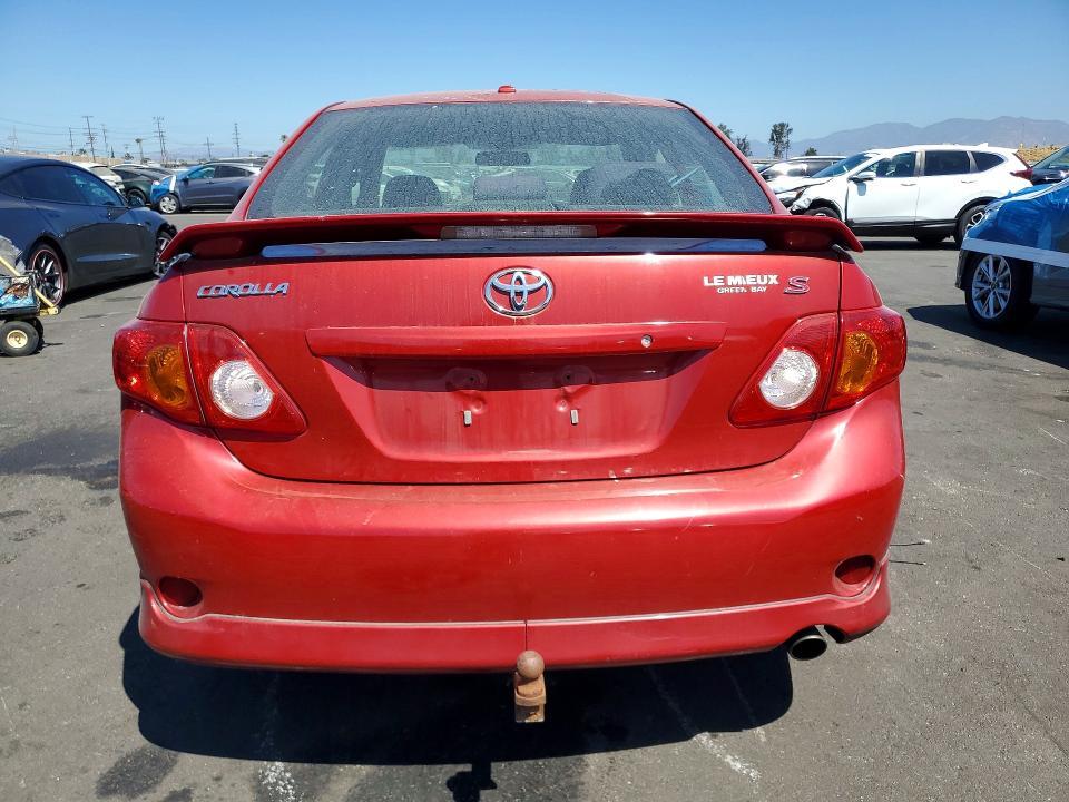 2009 TOYOTA COROLLA S — Фото 6 из 12