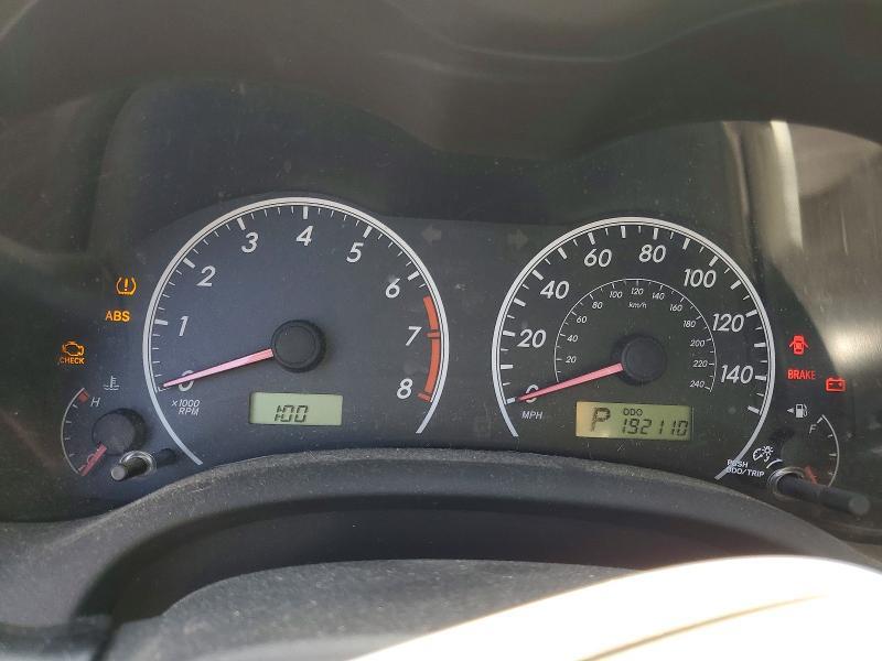 2009 TOYOTA COROLLA S — Фото 9 из 12