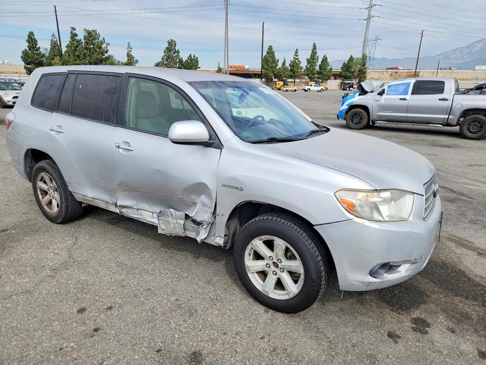 2008 TOYOTA HIGHLANDER HYBRID — Фото 4 из 12