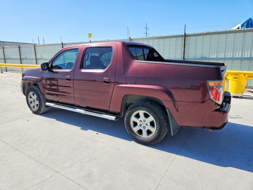 2HJYK165X7H534467 2007 HONDA RIDGELINE photo no. 2