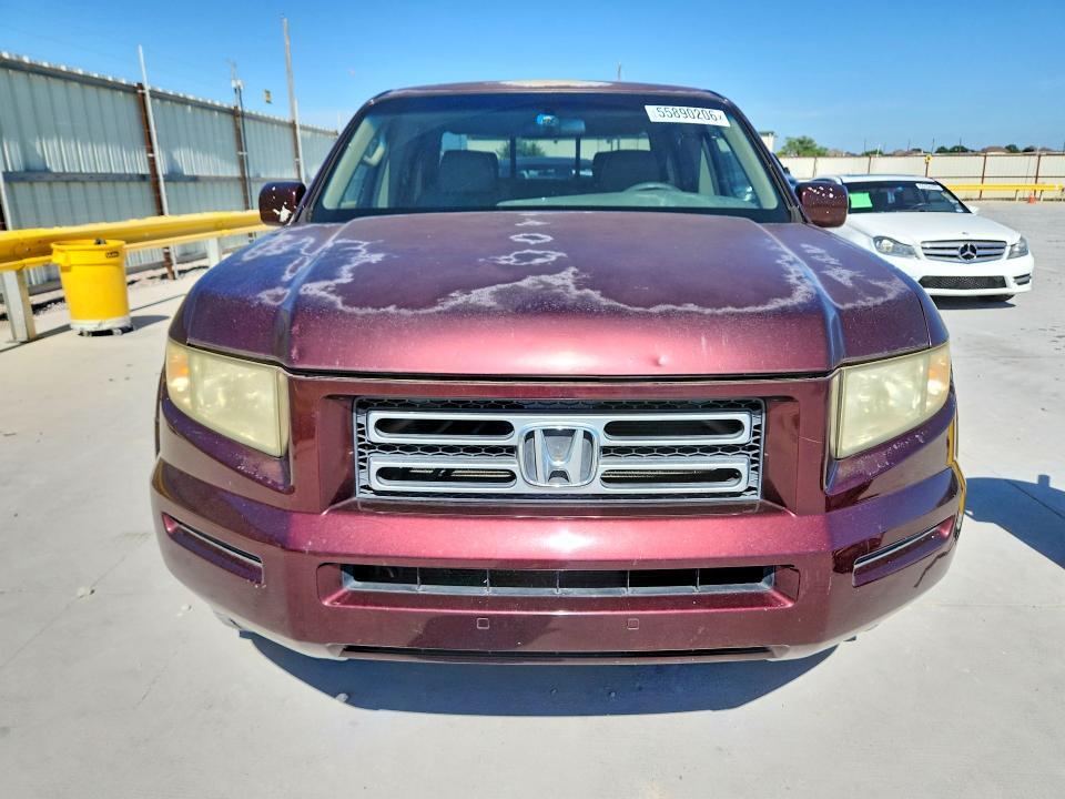 2HJYK165X7H534467 2007 HONDA RIDGELINE photo no. 5