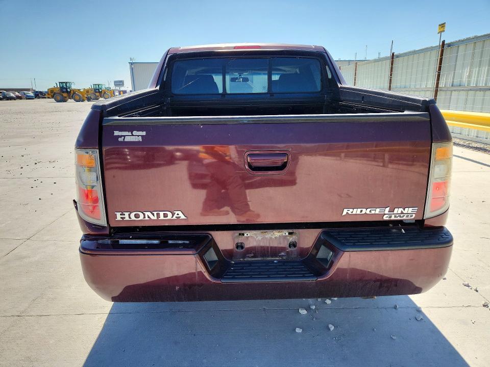 2HJYK165X7H534467 2007 HONDA RIDGELINE photo no. 6