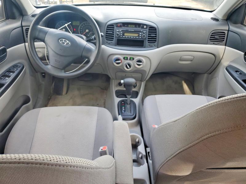 KMHCN45C87U165706 2007 HYUNDAI ACCENT photo no. 8