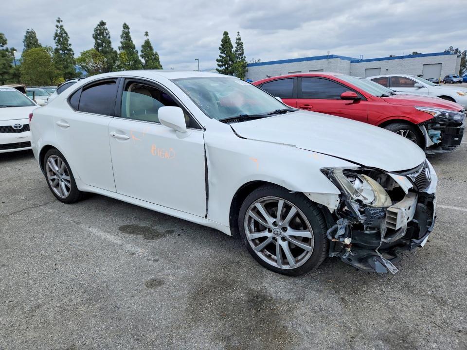 JTHBK262775050364 2007 LEXUS IS photo no. 4