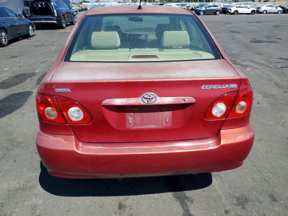 2007 TOYOTA COROLLA CE — Фото 6 из 13