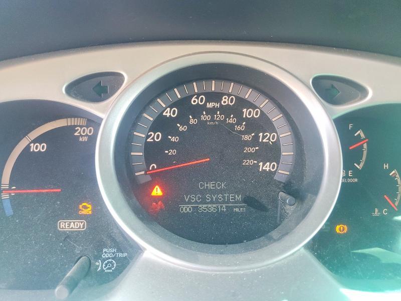 2007 TOYOTA HIGHLANDER HYBRID — Фото 9 из 13
