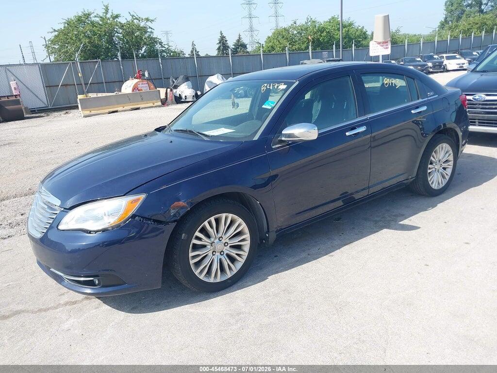 1C3CCBCG9DN744718 2013 CHRYSLER 200 photo no. 2