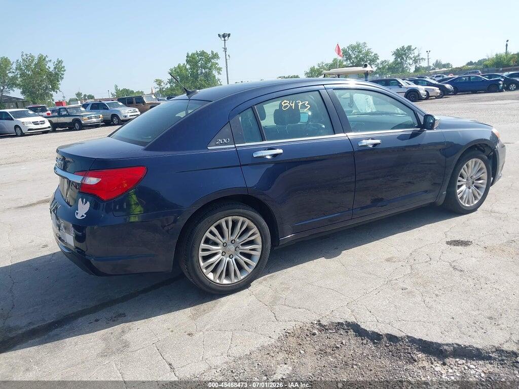 1C3CCBCG9DN744718 2013 CHRYSLER 200 photo no. 4