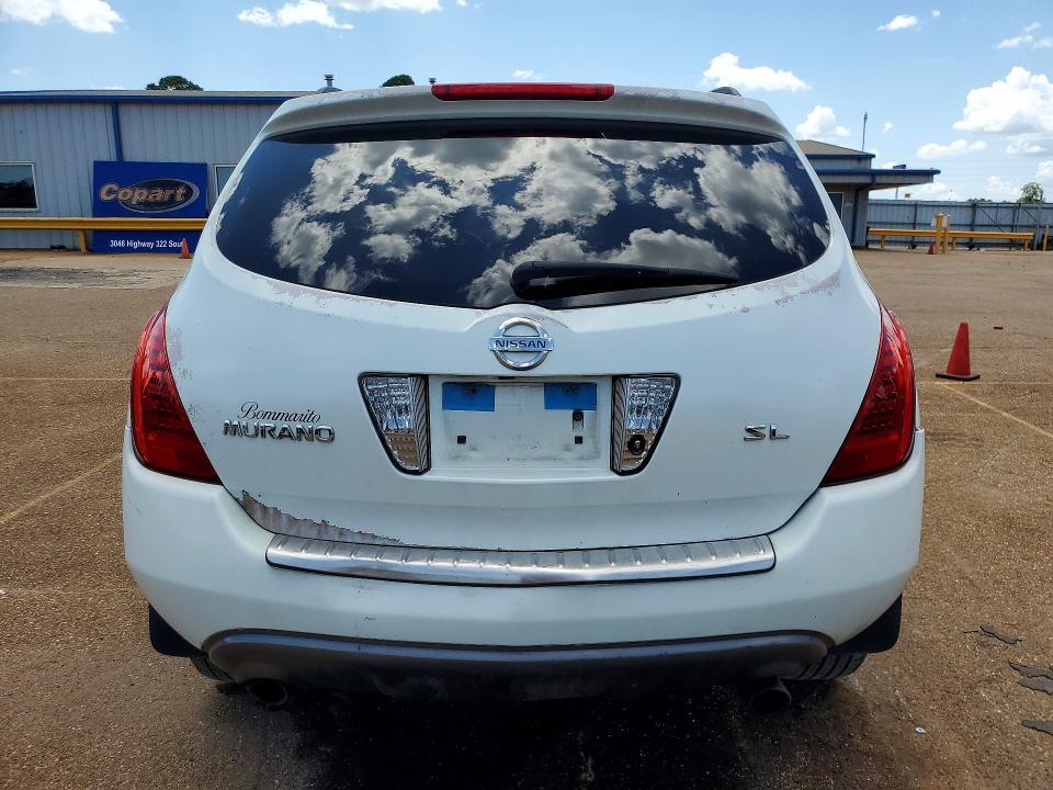 JN8AZ08T26W405277 2006 NISSAN MURANO photo no. 6