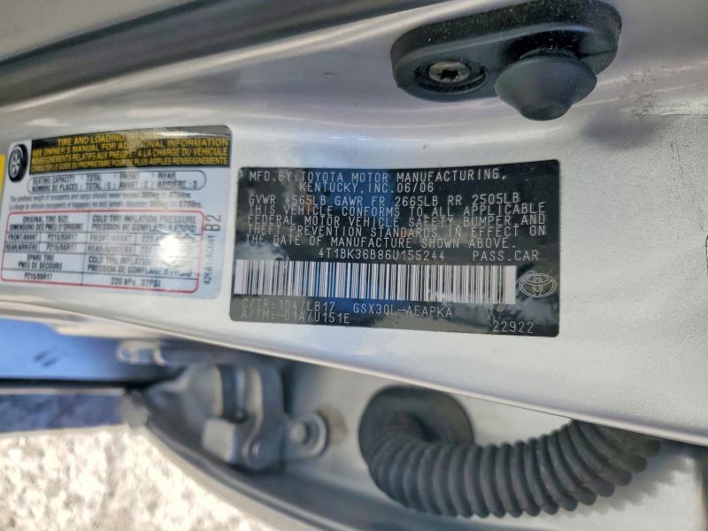 2006 TOYOTA AVALON LIMITED — Фото 12 из 12