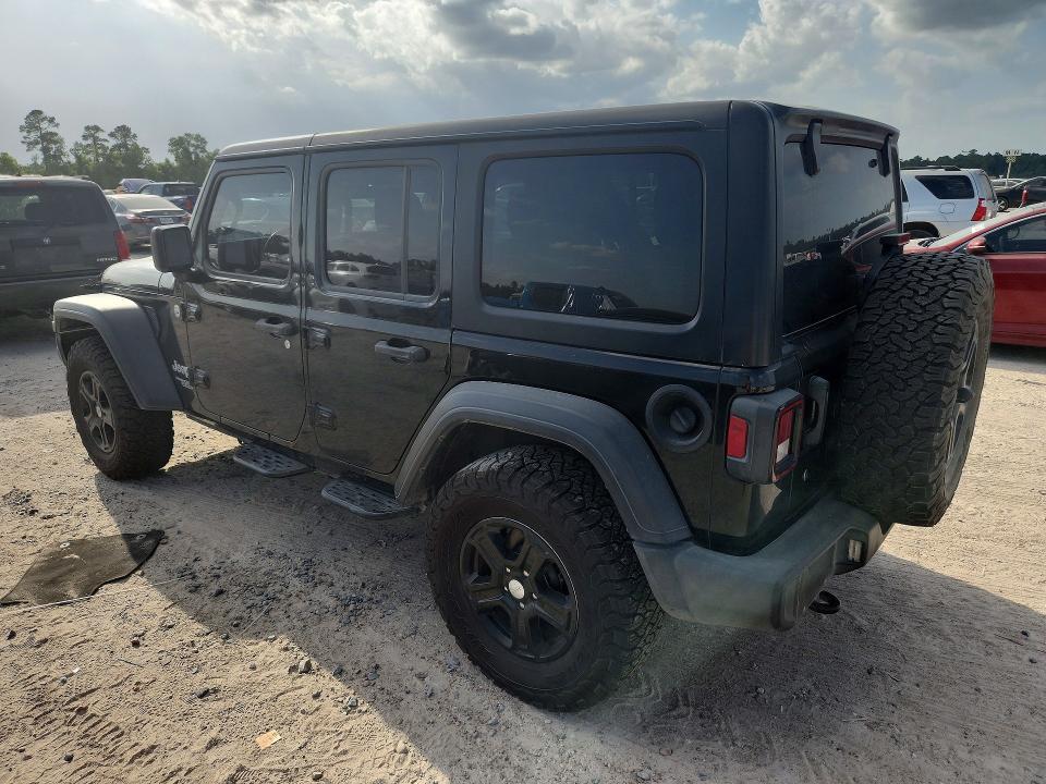 2020 JEEP WRANGLER UNLIMITED SPORT — Фото 2 из 13