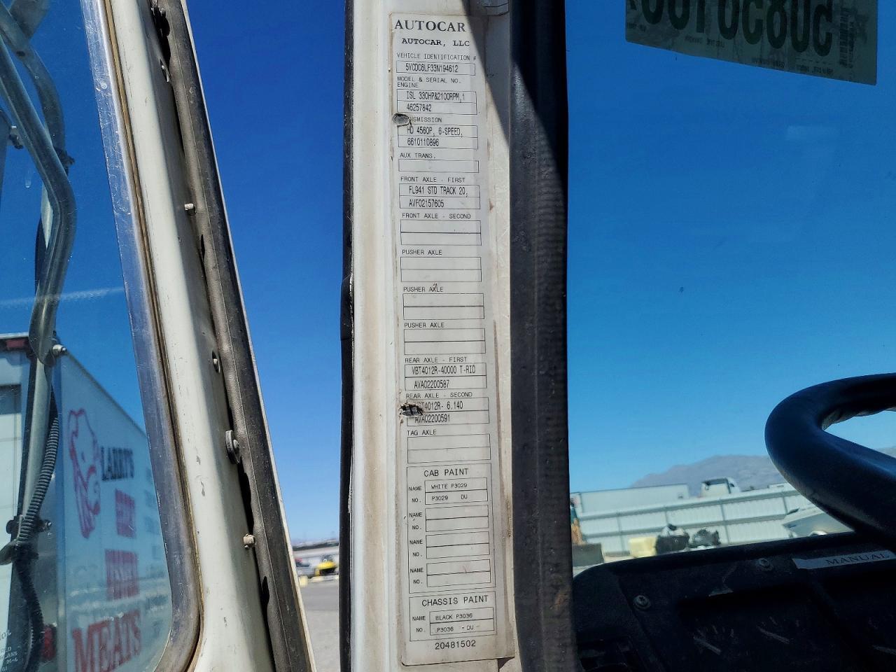 2003 AUTO WX REFUSE TRUCK - REFUSE TRUCK — Фото 10 из 10