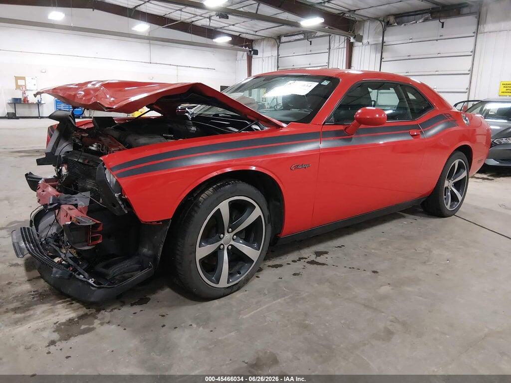 2C3CDYBT5EH139510 2014 DODGE CHALLENGER photo no. 2