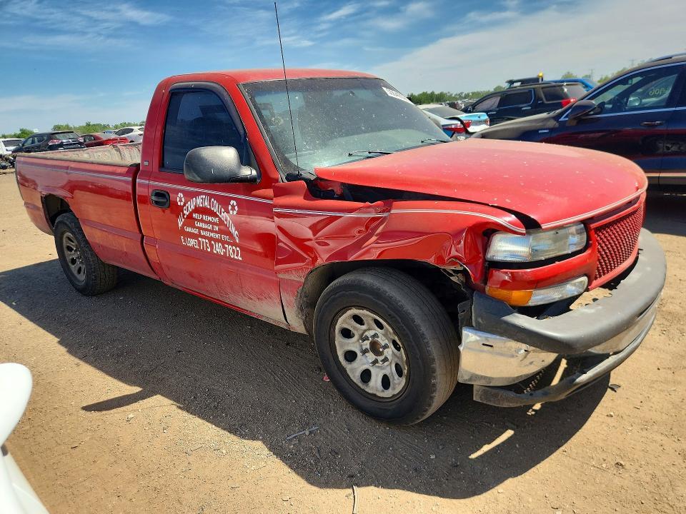 2000 CHEVROLET SILVERADO C1500 — Фото 4 из 12