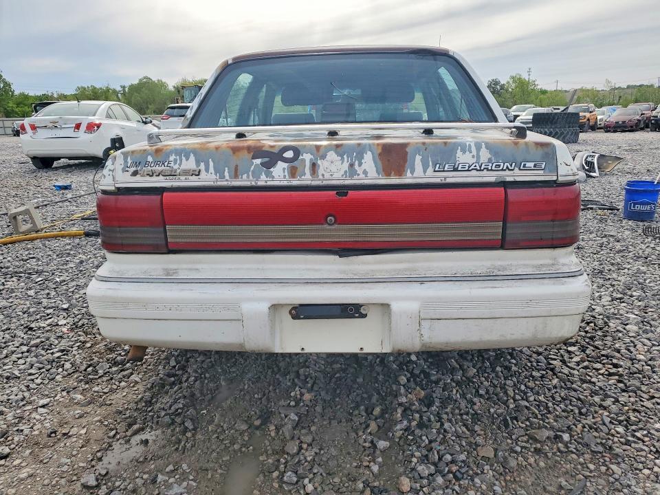 1993 CHRYSLER LEBARON LE A-BODY — Фото 6 из 12