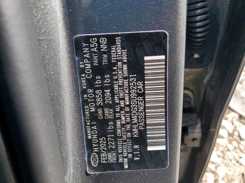 KMHLM4DG3SU992531 2025 HYUNDAI ELANTRA photo no. 12