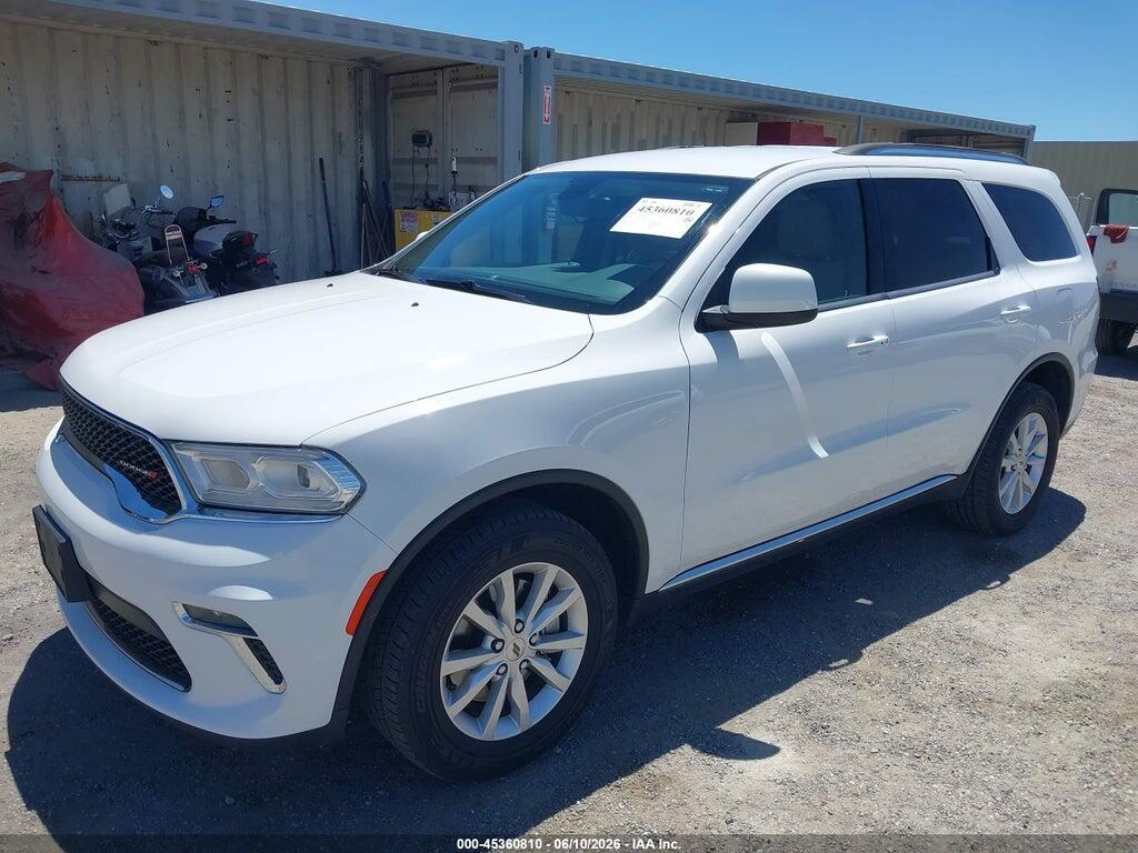 1C4RDJAG0MC544421 2021 DODGE DURANGO photo no. 2