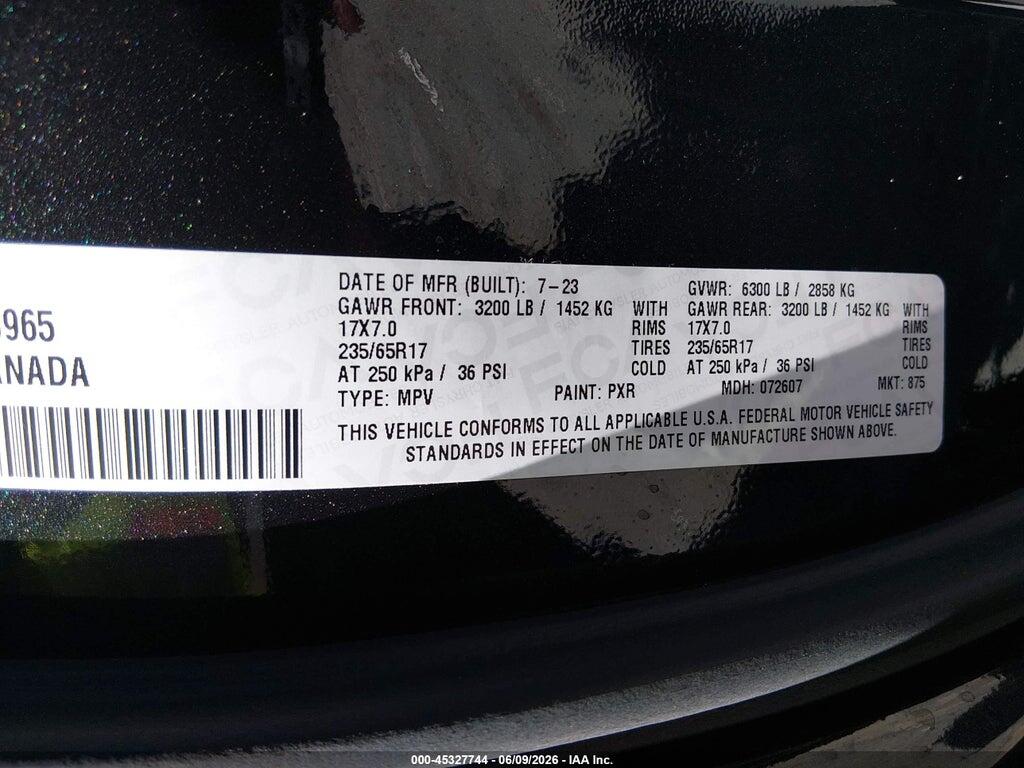 2C4RC1L75PR608965 2023 CHRYSLER PACIFICA HYBRID photo no. 9