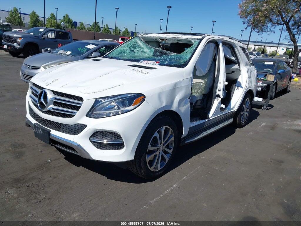 4JGDA5JB5HA861848 2017 MERCEDES-BENZ GLE 350 photo no. 2