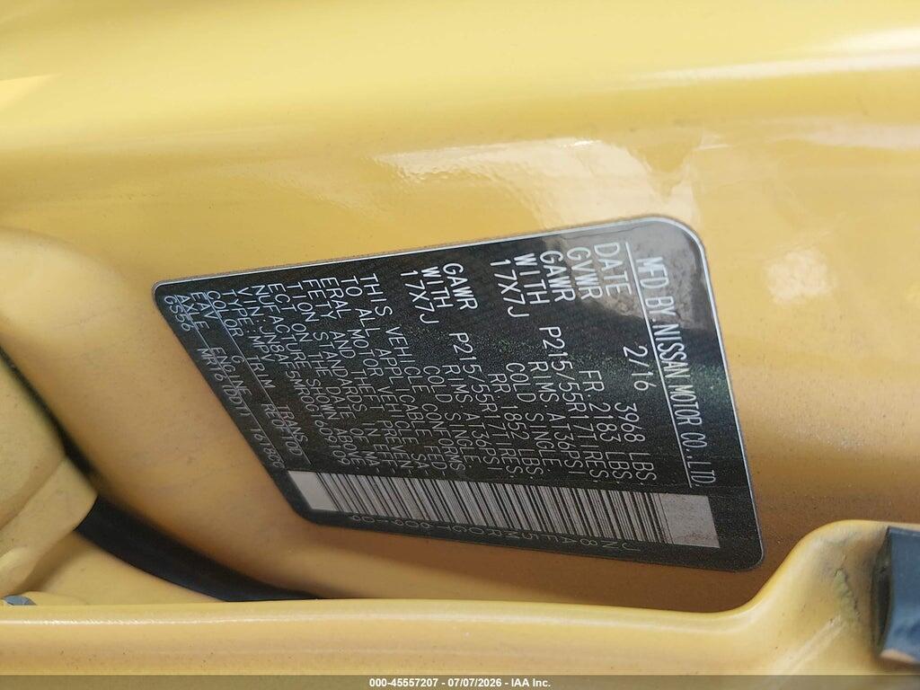 JN8AF5MR0GT609109 2016 NISSAN JUKE photo no. 9