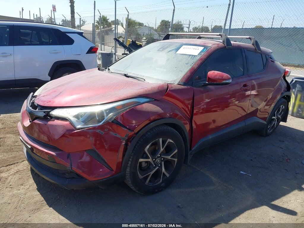 NMTKHMBX0JR057802 2018 TOYOTA C-HR photo no. 2