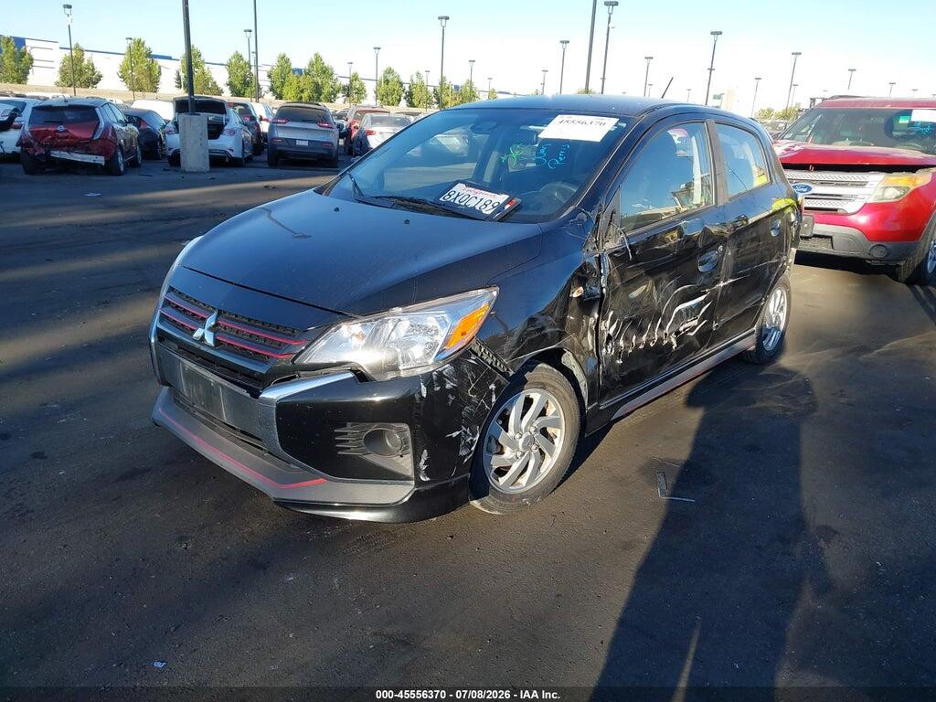 ML32AUHJ4MH004413 2021 MITSUBISHI MIRAGE photo no. 2