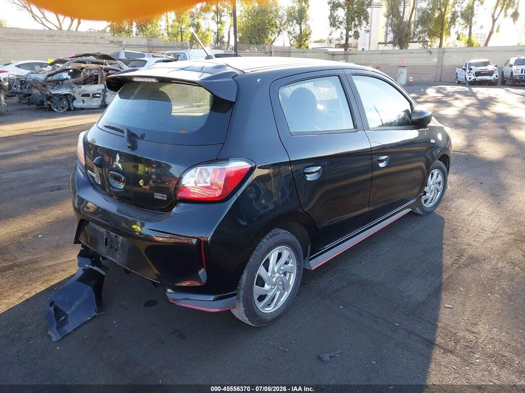 ML32AUHJ4MH004413 2021 MITSUBISHI MIRAGE photo no. 4