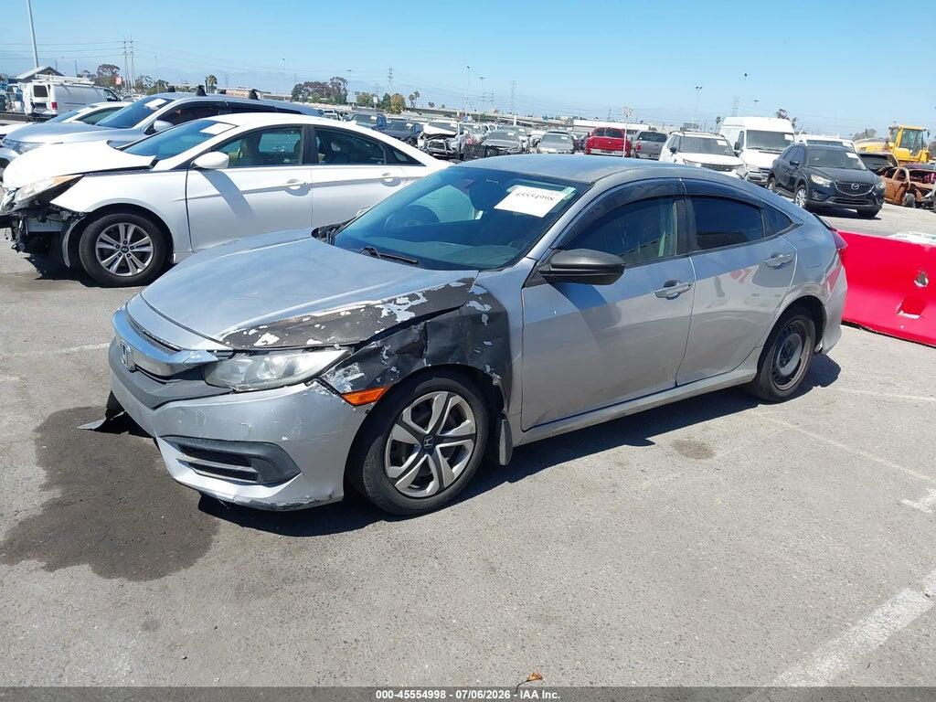 2HGFC2F50GH511490 2016 HONDA CIVIC photo no. 2