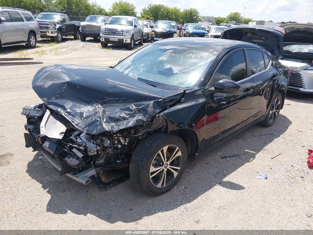 3N1AB8CV2NY218512 2022 NISSAN SENTRA photo no. 2