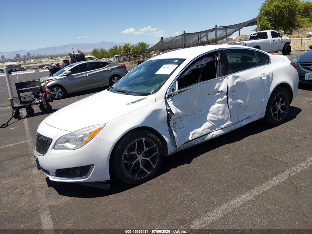 2G4GL5EX4H9110829 2017 BUICK REGAL photo no. 2