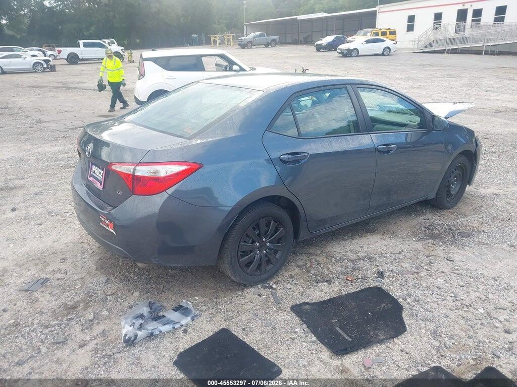 2T1BURHE9GC615292 2016 TOYOTA COROLLA photo no. 4