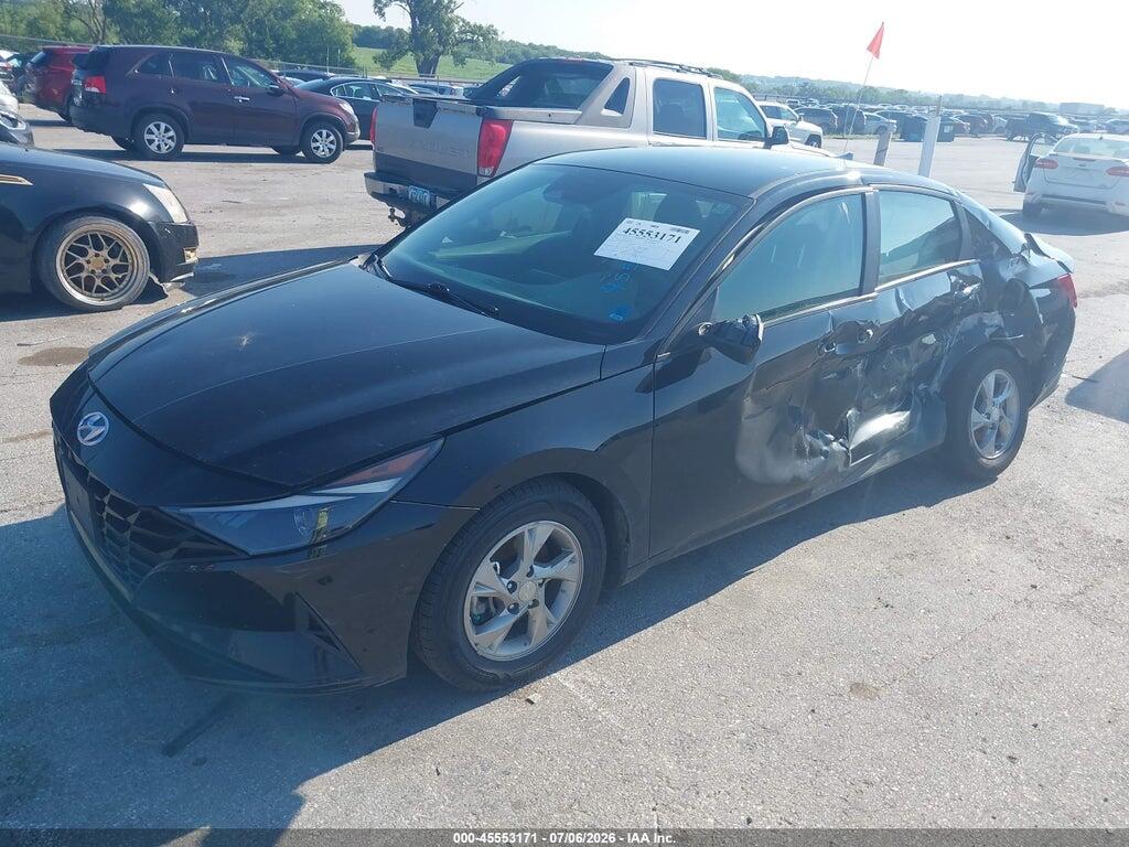 5NPLL4AGXMH015637 2021 HYUNDAI ELANTRA photo no. 2