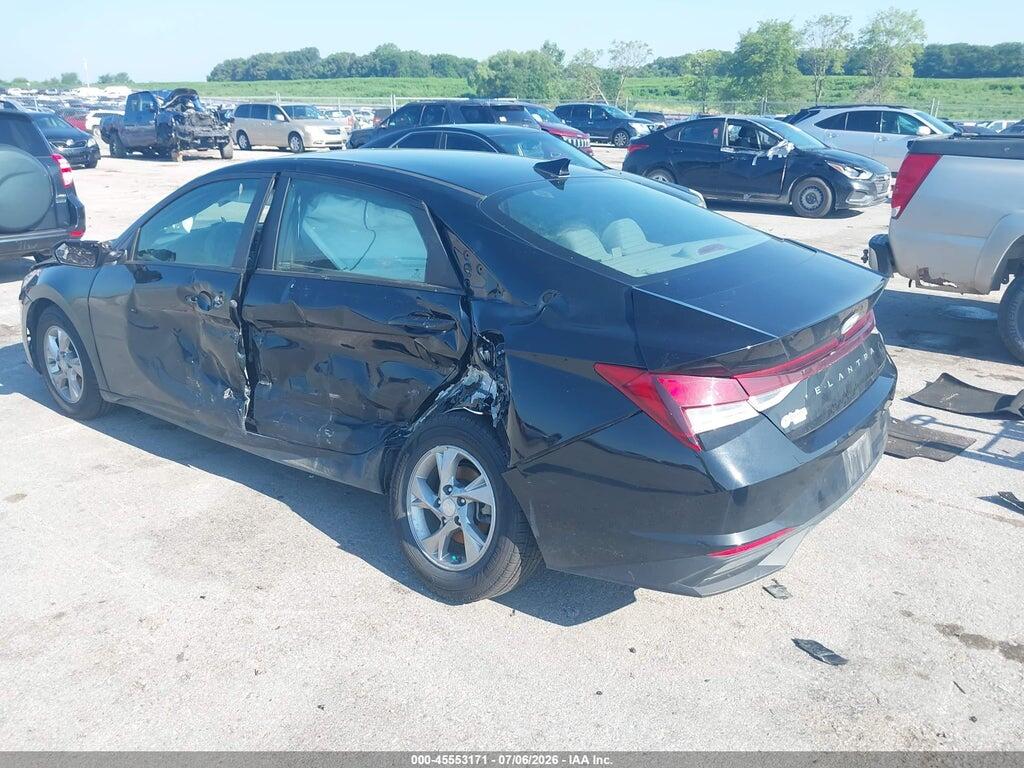 5NPLL4AGXMH015637 2021 HYUNDAI ELANTRA photo no. 3