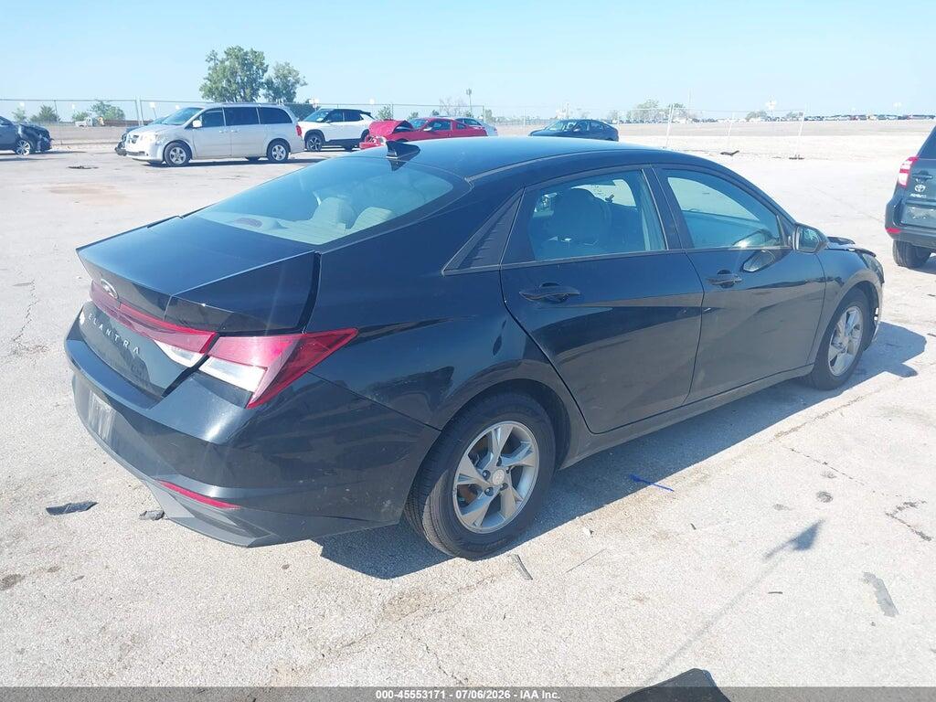 5NPLL4AGXMH015637 2021 HYUNDAI ELANTRA photo no. 4