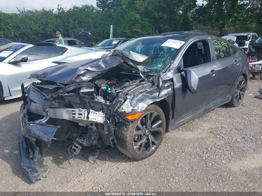 2HGFC2F81LH531753 2020 HONDA CIVIC photo no. 2