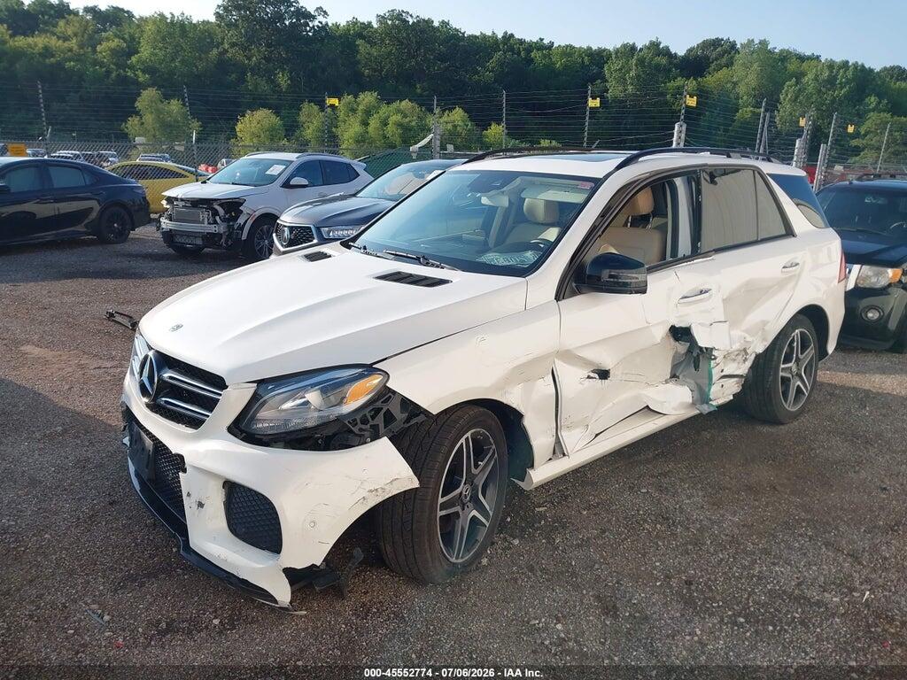 4JGDA5HB9JB158565 2018 MERCEDES-BENZ GLE 350 photo no. 2