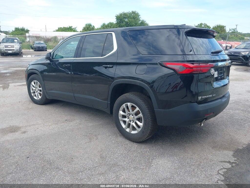 1GNEVFKW3NJ160913 2022 CHEVROLET TRAVERSE photo no. 3