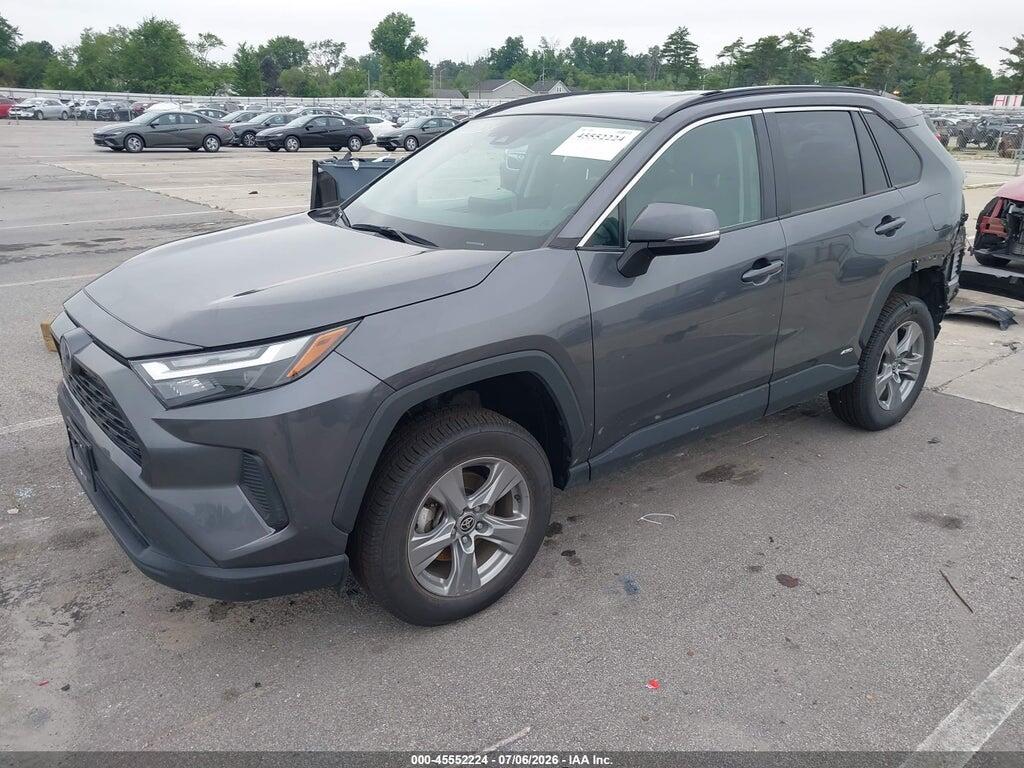 4T3RWRFV2NU052536 2022 TOYOTA RAV4 HYBRID photo no. 2