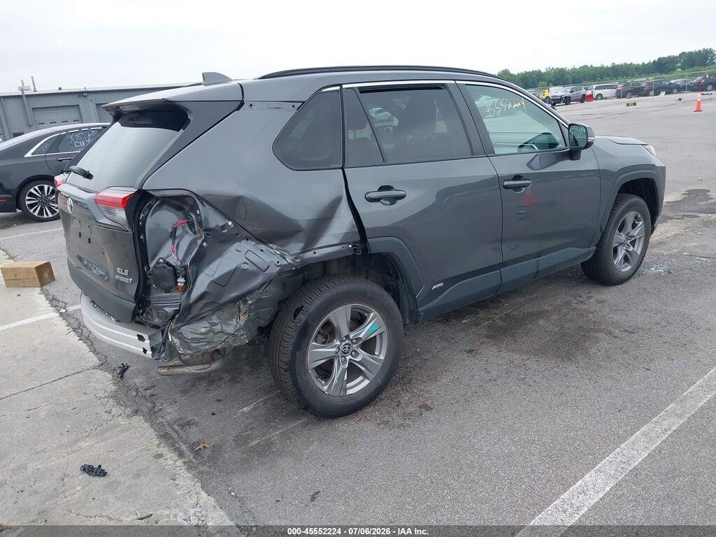 4T3RWRFV2NU052536 2022 TOYOTA RAV4 HYBRID photo no. 4
