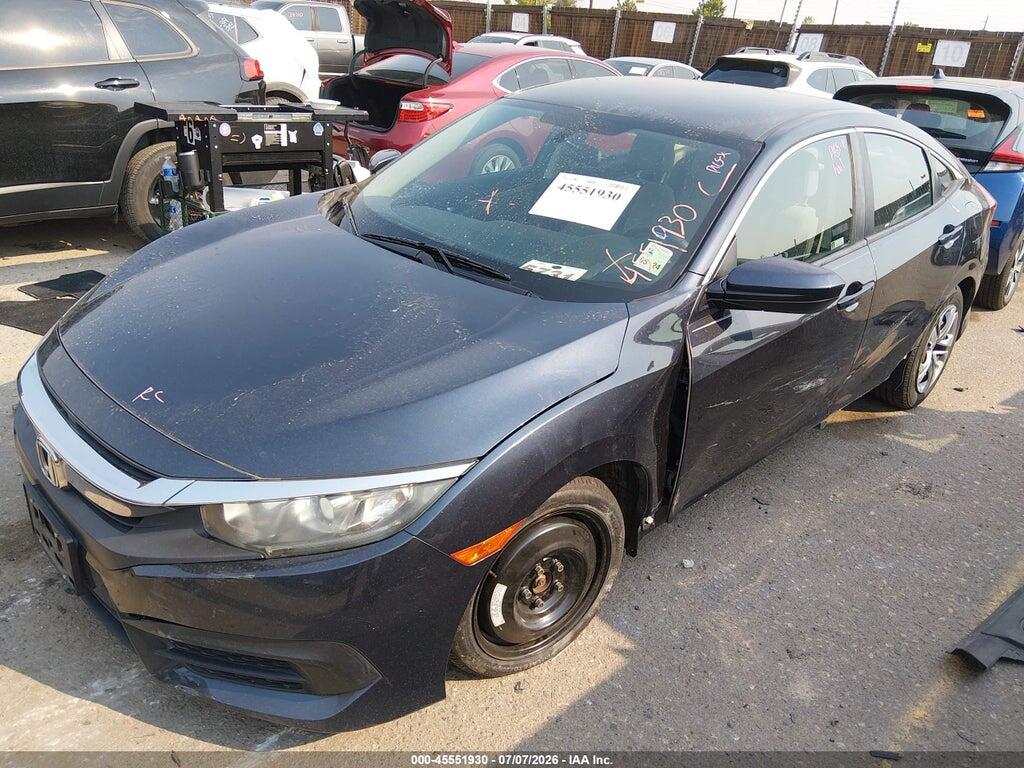 2HGFC2F54JH555371 2018 HONDA CIVIC photo no. 2