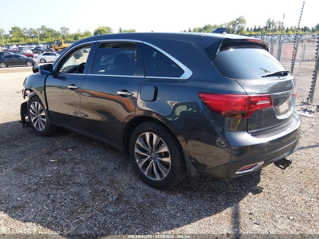 5FRYD4H43GB033655 2016 ACURA MDX photo no. 3
