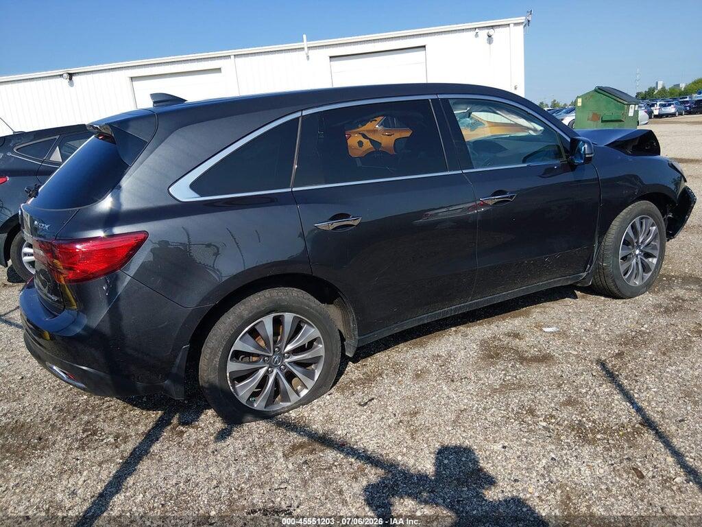5FRYD4H43GB033655 2016 ACURA MDX photo no. 4