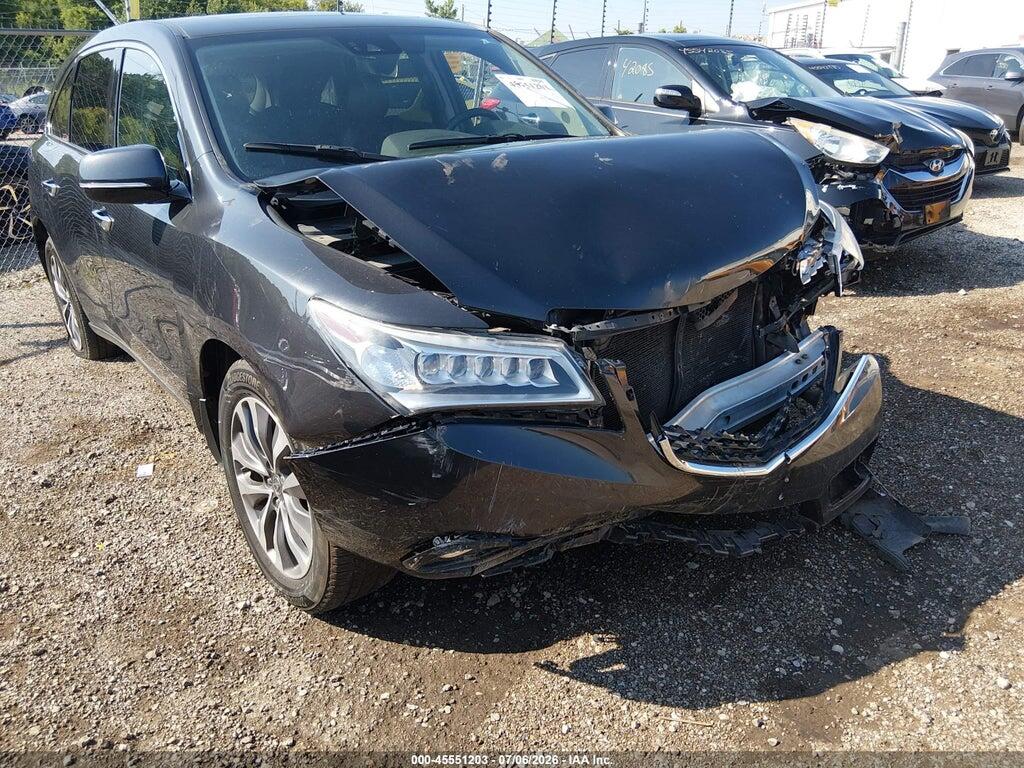 5FRYD4H43GB033655 2016 ACURA MDX photo no. 6
