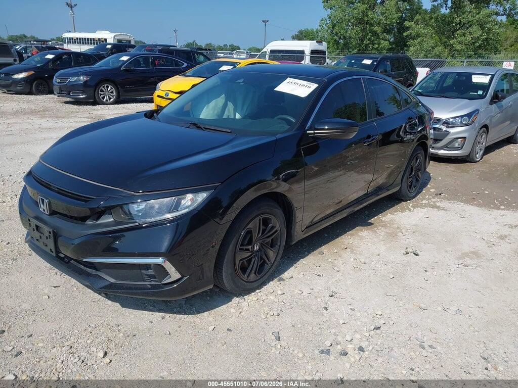2HGFC2F66MH559774 2021 HONDA CIVIC photo no. 2