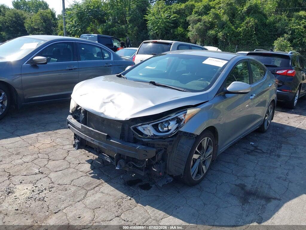 KMHDH4AE0GU477456 2016 HYUNDAI ELANTRA photo no. 2