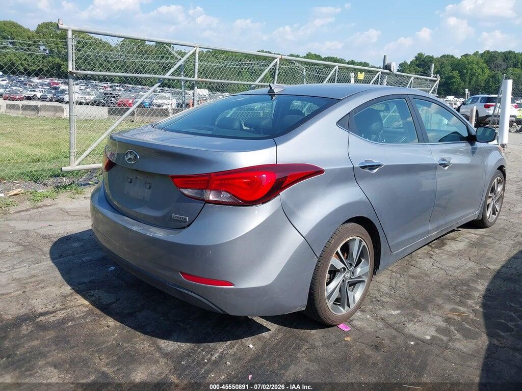 KMHDH4AE0GU477456 2016 HYUNDAI ELANTRA photo no. 4