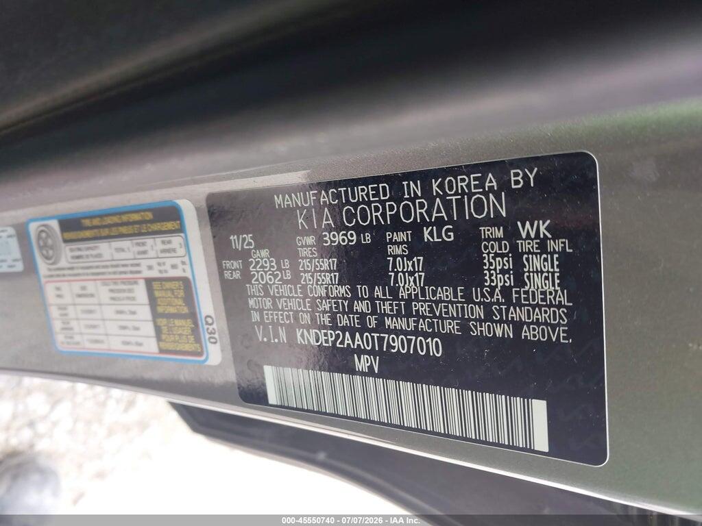 KNDEP2AA0T7907010 2026 KIA SELTOS photo no. 9